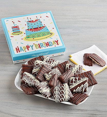 Chocolate-Covered Birthday Grahams